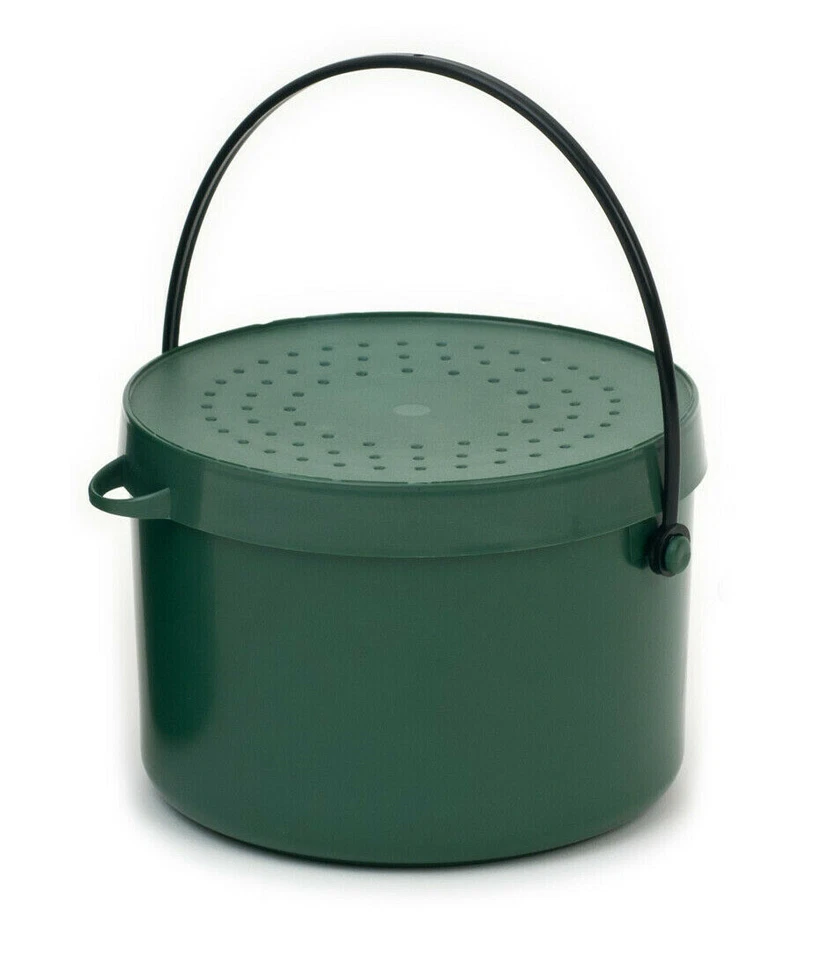 Wurmbehälter 1/2 l Wurmdose für Würmer Köderdose Madendose Angelbox Angeln Maden - Bild 1 von 1