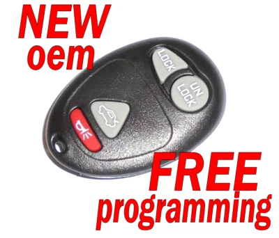 NUEVO OEM 2001 2002 2003 2004 2005 BUICK CENTURY ENTRADA REMOTA SIN LLAVE L2C0007T  Foto 1 de 4