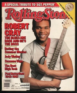 1987 June 18, Rolling Stone - Vintage Magazine - Robert Cray - Picture 1 of 2