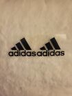 Sheet of 2 2.5" Adidas Logo Iron-On Decal / FREE SHIPPING with in the US
