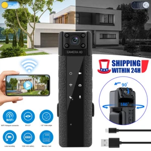 L16 2K HD Body Worn Camera 270° Rotate Video Camera Night Vision 1080P Recording - Picture 1 of 14