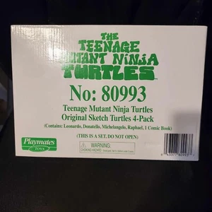 Playmates Amazon Exclusive Original Sketch Turtles 4 Pack SEALED FIGURES - Bild 1 von 10