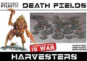 Figuras de 28 mm Wargames Atlantic 'Death Fields Harvesters -- Alien Bugs (30)' - Imagen 1 de 6