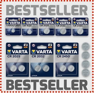 Varta CR1620 CR2025 CR2032 CR2450 LR54 Batterie 1,5-3V Volt Bulk Blister - Picture 1 of 1