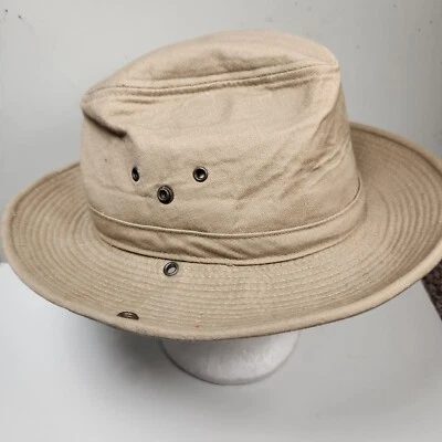 Duluth Trading Hat Beige Medium Cotton Vented Outdoors Hiking Cotton - Image 1 of 4