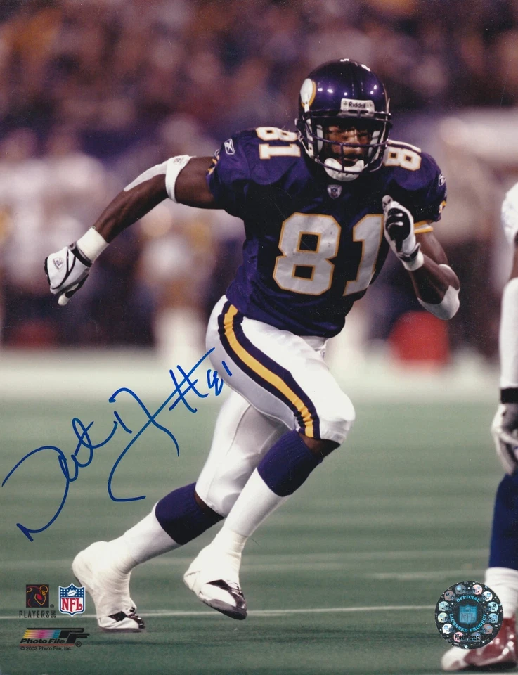 NATE BURLESON  MINNESOTA VIKINGS   ACTION SIGNED 8x10 - Imagem 1 de 1