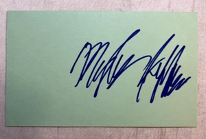 MYLES JEFFREY In-person Autograph 3x5 Card Child Actor Stuart Little - Picture 1 of 2