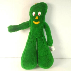 Peluche vintage Gumby 13" verde 1988 ACE Elty Co. INC - Foto 1 di 6