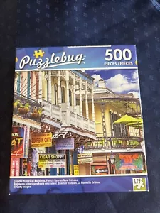 Puzzlebug 500 Piece Sealed Puzzle New Orleans Historical - Picture 1 of 9