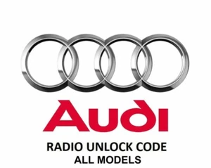 AUDI RADIO CODE PIN DECODE UNLOCK A3 A4 TT SYMPHONY RNS-E ( FAST SERVISE )