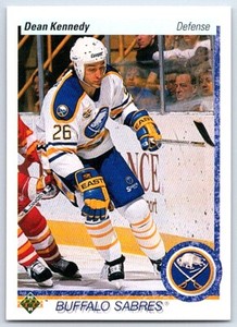 1990-91 Upper Deck Dean Kennedy Rookie Buffalo Sabres #380