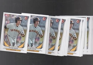 (46) COUNT LOT DYLAN DAVIS 2014 BOWMAN DRAFT PICKS PROSPECTS #DP94 - Picture 1 of 1