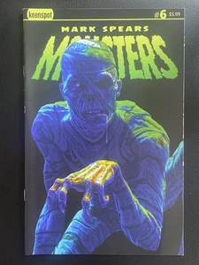 MARK SPEARS MONSTERS #6 - VARIANTE MUMMIA MALEDETTA COPERTINA B - KESPOT COMICS/2025 - Foto 1 di 4