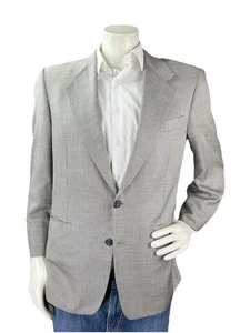 Hickey Freeman The Boardroom Blazer Herren 40 S Hahnentritt Seide Wollmischung - Bild 1 von 11