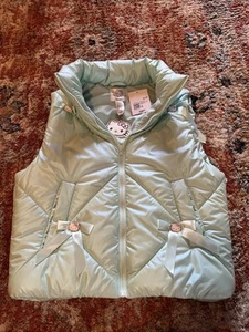 Hello Kitty x Forever 21 Puffer Weste Mintgrün NEU mit Etikett Größe S - Bild 1 von 21