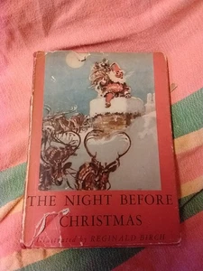 1st EDITION 1937 The Night Before Christmas Original DUST JACKET - Picture 1 of 20