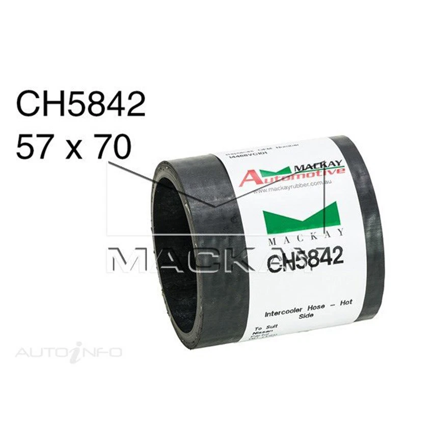 TurboCharger Intercooler Hose For Nissan Patrol GU - 3.0LTurbo Diesel Man Auto - image 1 of 4