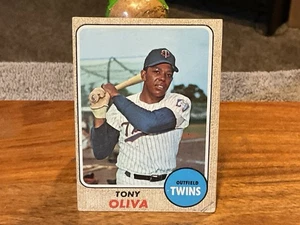 1968 Topps Tony Oliva Minnesota Twins #165 VG + - Picture 1 of 4