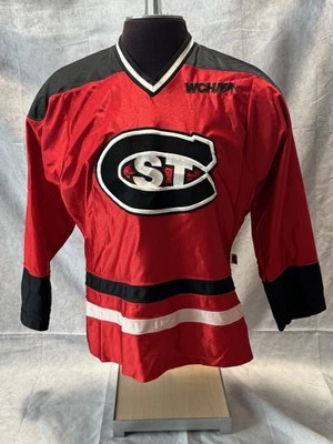 De colección St. Camiseta deportiva de hockey Cloud State Huskies juvenil grande Hooter vintage Foto 1 de 4