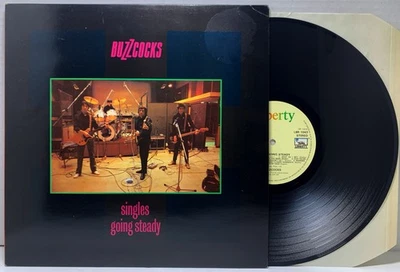 LP Buzzcocks Singles Going Steady LBR 1043 RE 1981 12" Album Vinyl EX A3/B2 PUNK - Image 1 of 4
