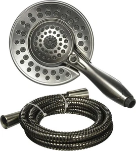 Delta RP62088SS In2ition 2-in-1 Shower Head and Hand Shower, Stainless - Picture 1 of 2