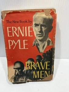 Brave Men by Ernie Pyle 10th Printing May. 1945 HC - Picture 1 of 8