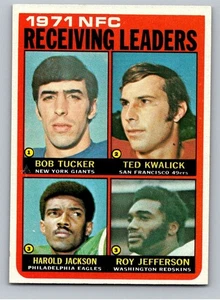 1972 Topps Football Set-Break #6 NFC Receiving LL *WSC* - Picture 1 of 2