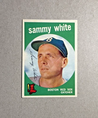 1959 Topps #486 Sammy White  Vintage Baseball Card! Near Mint - Image 1 of 2