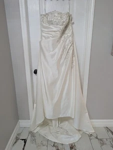 DaVinci Bridal Ivory Your Special Day Embellished Wedding Gown Size 18 $1399.99 - Picture 1 of 24