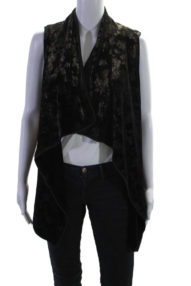 Elie Tahari 运动女式柔软纹理抽象开衫色块 S 码 — 第 1/4 张图片