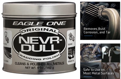 Eagle One Never Dull All Metal Wadding Polish & Cleaner Cloth 142gr Nevr Dull - image 1 of 4
