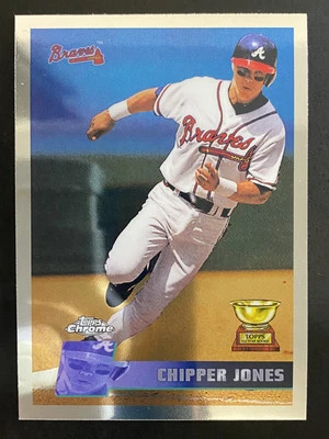 Chipper Jones 2017 Topps Chrome Update All-Rookie Cup Atlanta Braves #TARC-8 - Image 1 of 2