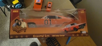 汽车世界银幕 1: 18 1969 年公爵哈扎德将军李·汤姆·沃帕特签名 — 第 1/4 张图片