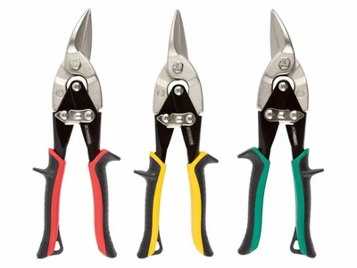 Blechscheren Set Karosserie Zange Blech links rechts gerade schneidend 3-tlg NEU - Bild 1 von 4