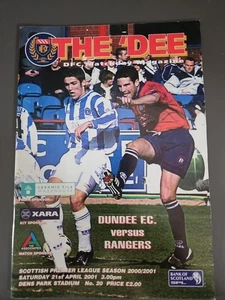 Dundee v Rangers 2000/01 - Picture 1 of 1
