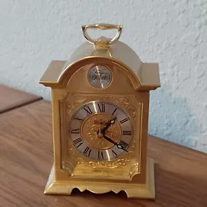 Vintage Swiza Tempus Fugit Wecker Regal Tischuhr funktioniert Made in Japan - Bild 1 von 19