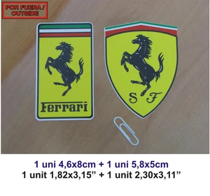 Sticker Vinilo Decal Vinyl Aufkleber Adesivi Autocollant Ferrari Escudo - Imagen 1 de 1