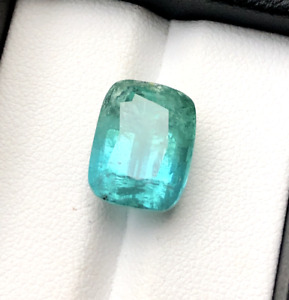 9.45ct natural teal blue tourmaline from Afghanistan nice color and lustre