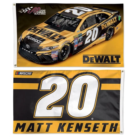 Matt Kenseth DeWalt 2 sided Flag 3' x 5' NASCAR Cover