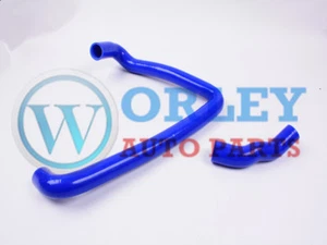 Blue Hose Fairlady 300ZX Z32 VG30DETT 1990-1996 For Nissan Silicone Radiator - Picture 1 of 4