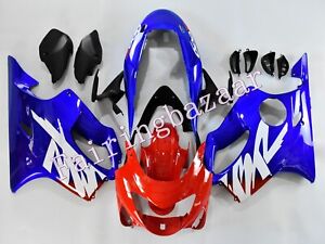 Fit for 1999 2000 CBR600 F4 Blue Red ABS Injection Bodywork Fairing Kit