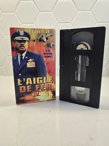 IRON EAGLE IV L'Aigle de Fer IV VHS ** 1995 Lou Gossett Jr. FRENCH - Bild 1 von 5