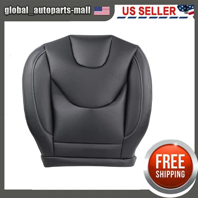 For Ford Fusion Titanium 2013-2017 Leather Seat Cover Driver Side Bottom Black - Image 1 of 4