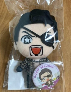 Ryu Ga Gotoku KIWAMI Goro Majima Muñeca de Peluche y Lata Juego de Insignias SEGA Yakuza Nuevo JP - Imagen 1 de 24