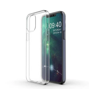 For iPhone 12/Pro/Max/Mini Case Clear Slim Shockproof Phone Cover - Picture 1 of 15