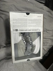 Jordan Fusion Air Force One AJF12 LS GLACIER ICE NEW WITH BOX SIZE 8 - Picture 1 of 15