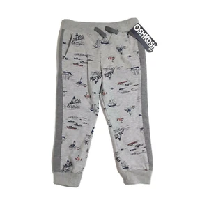 OSHKOSH B’GOSH Toddler Boys' Boats Graphic Jogger Pants In Grey, 18M - Picture 1 of 4