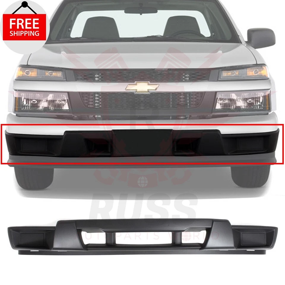 New Front Lower Bumper Cover Gray Fits 2004-2012 Chevrolet Colorado GM1000723 Foto 1 de 4