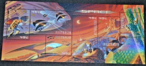 Australian Stamps Mint - 2000 Space Miniature Sheet Unused Mint Condition - Picture 1 of 3
