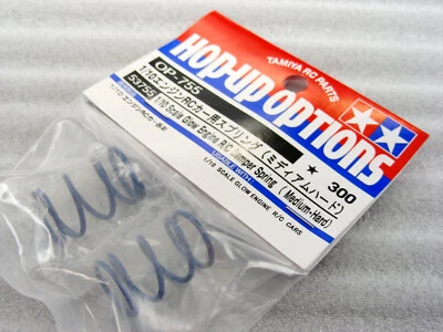 Vintage 2004 Tamiya TG10 TG10R TGR Medium Hard Blue Damper Shock Springs NEW NIP - Image 1 of 3